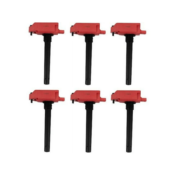 Ignition Coil Set 6 Piece - Compatible with 2018 - 2021 Jeep Wrangler 3.6L V6 2019 2020