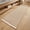 Brown & White, variant on Waffle Bathroom Runner Rugs, Super Absorbent Non Slip Bath Rug, Upgraded Soft Quick Dry Washable Boho Large Bath Mat with Tassels for Hallway Laundry Room Bedroom, 2'x5' (24"x60"), Chocolate