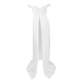 thumbnail image 1 of Vestido premamá Sunnimix con hombros descubiertos Blanco XL, 1 of 8