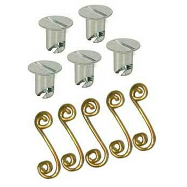 Flush Head Steel Quarter Turn Button, Springs, Lightweight Back Plates ...