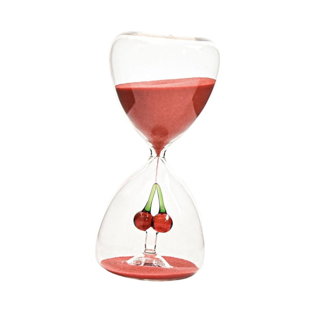 Reloj de arena navideño con temporizador, adorno de reloj de arena, regalo multifunción, reloj de arena para Arena roja