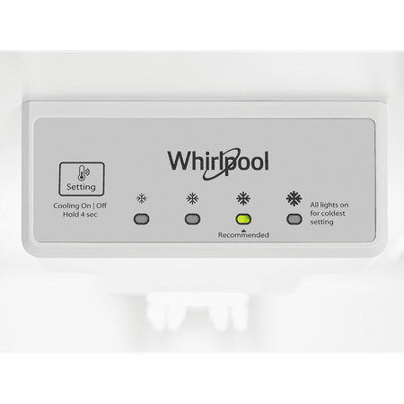 Whirlpool - 16.3 Cu. Ft. Top-Freezer Refrigerator - White
