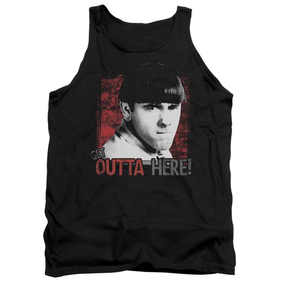 Three Stooges - Get Outta Here - Tank Top - Large