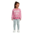 thumbnail image 3 of Barbie Toddler Girl Crewneck Sweatshirt, Sizes 2T-5T, 3 of 7