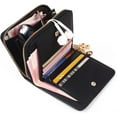 thumbnail image 5 of HAHDAXIA Small Wallet Women Credit Card Holder Case Lady Patent Case Money Bag Cute Wallet,black, 5 of 5