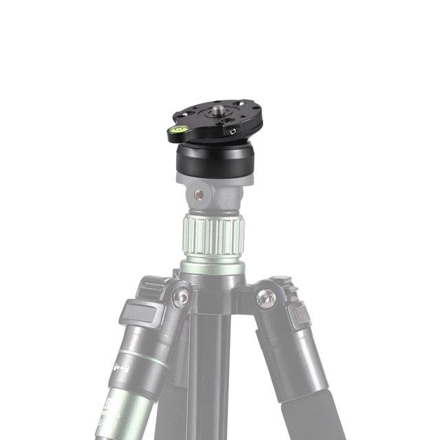 Ball Head,Compatible With Dslr Camera Head 15° Tilt 1/4 Inch Screw Plate 15° Inclination 15° Inclination With Bubbler Plate 15° Alloy Camera Bubbler Camera Bubbler Plate Tilt Spirit 1/4 Dsfen