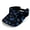 Blue Butterflies, variant on Iridescent Mermaid Scale Pattern Sun Visor Cap, Empty Top Design Sun Visor Hat Polyester Fabric Adjustable Strap UV Protection Sports Visor Hat for Travel