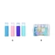thumbnail image 2 of Cateissary El sistema cosmético portátil de la botella de la fractura del gel de ducha con la válvula cruzada del silicón es suave y elástico Juegos de accesorios de baño juego de 4 piezas, 2 of 6