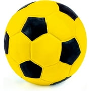 Chiwava Squeaky Latex Rubber Dog Toy Balls for Small Medium Dogs Interactive Chew Sound Fetch Play 2.7 Football 3 Pack