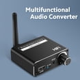 thumbnail image 4 of Mistaha D18 Convertisseur Audio Multifonctionnel Supporte la Réception Bluetooth Fibre Numérique Coaxiale à Audio Analogique U, 4 of 7
