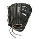 thumbnail image 2 of Guante de béisbol Wilson A700 Outfield de 12.5 pulgadas, negro/rubio/blanco, 2 of 5