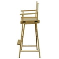 thumbnail image 2 of Extra-Wide Premium 30" Directors Chair Natural Frame W/Natural Color Cover, 2 of 3