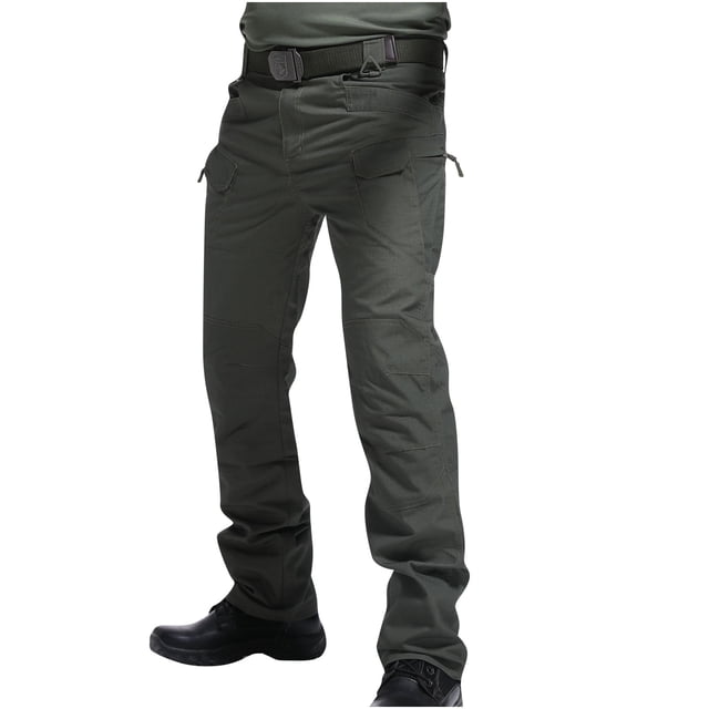 Pantalon pour Homme à Multiples Poches, Pantalon Cargo, Tenue de Travail, Sécurité de Combat, Poche Cargo