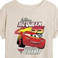 thumbnail image 3 of Disney Cars - Lightning McQueen Seven-Time Champ - Juniors Ideal Flowy Muscle T-Shirt, 3 of 5