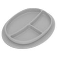 thumbnail image 3 of Baby Suction Plate,  Toddler Divided Dish  For First Stage Training Grey, 3 of 8