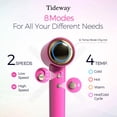 thumbnail image 4 of Tideway H11 High Speed Ionic Hair Dryer, 110000 RPM, Compact, Magnetic Diffuser, Brushless Moto, Lightweight, Pink, 4 of 13