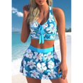 thumbnail image 2 of Robe de Bain Deux Pièces pour Femmes Grande Taille avec Jupe, 2 of 4