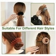 thumbnail image 3 of Pinza Mágica para el Cabello con Forma de Pájaro: Accesorio Expandible Hacer Moños Mujeres, Soporte Caballo, Moño Brillante, 3 of 5