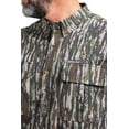 thumbnail image 5 of Realtree Men's Button Down Long Sleeve Camp Shirt, Original Camo, Relaxed Fit, Cotton Blend, Outdoor Workwear, Size L, 5 of 10