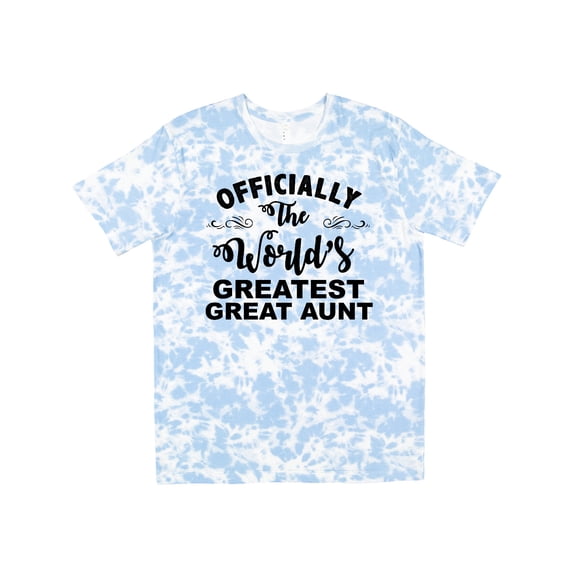 Inktastic Officially the World's Greatest Great Aunt T-Shirt
