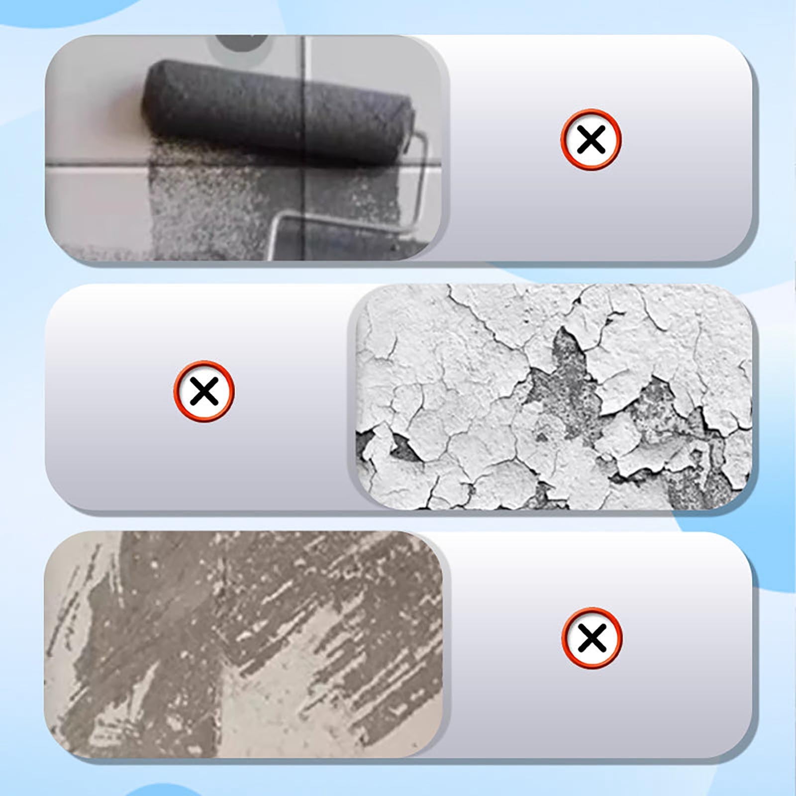 Waterproof Water-Based Epoxy Floor Paint, 300ml Quick Dry Non-Slip Water-Based Floor Paint, Water-Based Garage Floor Paint Epoxy Floor Paint, Non-Slip Concrete Floor Paint (M, 1pcs)