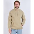 thumbnail image 2 of Real Essentials 3 Pack: Men's Fleece Pullover Hoodie - Long Sleeve Hooded Sweatshirt Pockets (Available in Big & Tall), 2 of 5