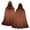 Brown Capes & Cloaks, variant on UTSJKR Unisex Adults Medieval Hooded Cape Cloak, Toggle Button Closure Robe for Halloween Cosplay, Renaissance Festival, Role‑Play and Themed Party Activities Brown M
