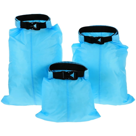 3 Pcs Small Storage Pouch for Boat Waterproof Dry Bag Rafting Gear