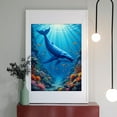 thumbnail image 2 of Diamond Art Kit for Adults, Whale Coral Reef Ocean Scene Diamond Painting for Adults Beginners, DIY Diamond Art Painting Kits, 5D Diamond Painting Crafts for Home Decor 12x16 Frameless, 2 of 7
