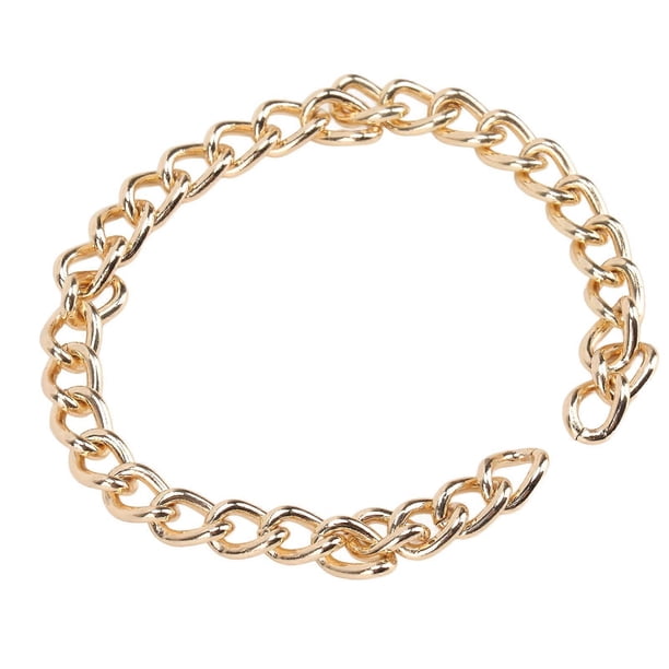 Jewelry Making Chain Approx 32.8 Feet Long Simple Elegant Style Easy to Use Metal Craft Chain for Jewelry Craft DIY Gold