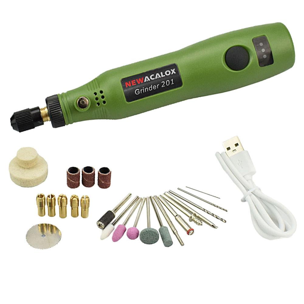Hobby Craft Mini Drill Grinder Rotary Tool Set Modeling Polishing Drilling Green Walmart