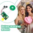 thumbnail image 2 of Daily Mix Store DIY Greeting Card Chip Music Sound Module - Recordable 30 Second Voice Recording Device Chip for Christmas Cards, Boxes, Jewelry Boxes, Crafts, 2 of 8