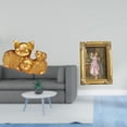 thumbnail image 2 of Lipstore Lucky Pig Figurine Desktop Figurine Animal Statue Photo Frame Resin Picture Frame Stand with Delicate Craft for Suitable for Gift Giving Home Decorati, 2 of 8
