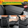 thumbnail image 5 of Center Console Armrest Cover & Armrest Hidden Compartment Organizer Storage Compatible with 2025 2026 New Tesla Model Y Juniper / 2024 Model 3 Highland Interior Accessories - 2 Pieces, 5 of 9