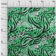 thumbnail image 1 of oneOone Rayon Light Green Fabric Animal Skin Sewing Craft Projects Fabric Prints By Yard 56 Inch Wide-2Y9, 1 of 1