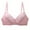 G-7-Pink, variant on Bigersell No Wire Bras for Women Plus Size Wireless Full-Coverage Bra Ladies Bras No Underwire Women's Sport Full Figure Bra Smoothing Push up Padded Bra Everyday Bras Underwear G-9-Beige 36/80C