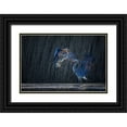 thumbnail image 1 of Chang, Phillip 14x11 Black Ornate Wood Framed with Double Matting Museum Art Print Titled - Grey heron, 1 of 4