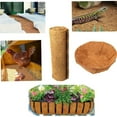 thumbnail image 7 of Cheers.US 3Pcs Coco Plant Liner Sheet Flowerpot Basket Insulation Coconut Mat Coir Mat Liner Natural Coco Fiber Replacement Liners for Home Ecological Plant Decor, 7 of 7