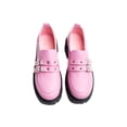 thumbnail image 3 of Ragstock Pink Buckle Loafers, 3 of 4