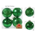 thumbnail image 3 of bolas de Navidad de 10 cm para colgar en el árbol de Navidad, de plástico, para decoración de Año Nuevo 2024, 3 of 5