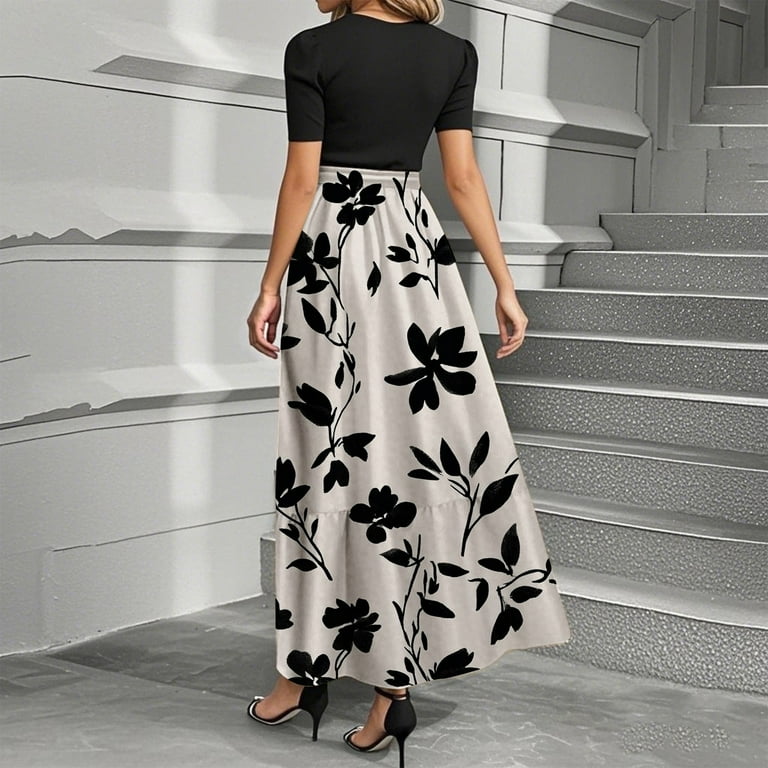 chinese dress ladies A-Line Modest Maxi Dress | Dress