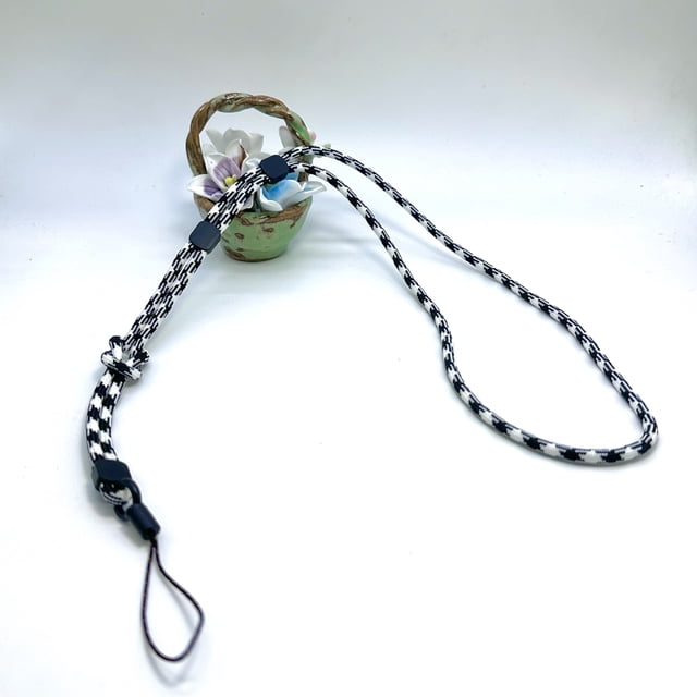 Cordón para teléfono móvil, largo, sencillo, de doble uso, desmontable, ajustable, cadena para teléfono móvil, funda sólida para teléfono, antipérdida