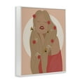 thumbnail image 4 of Stupell Industries Hippie Boho Girl Novelty Painting White Framed Art Print Wall Art, 24 x 30, 4 of 10