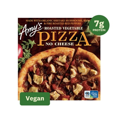 Amy's Roasted Vegetable Pizza, Frozen Pizza, 12 Oz