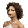 thumbnail image 3 of Lydell 10" Short Soft Super Curly Synthetic Wigs for Women Hair Wigs 2T30, 3 of 8