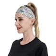 thumbnail image 4 of Wukai Hello Sports sweatband,Men & Women Sweatband Headband for Running, Cross Training, Racquetball, Working Out, 4 of 7