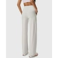 thumbnail image 4 of FITOP Yoga Pants Women Wide Leg Pants with Pockets High Waist Stretch Casual Soft Straight Leg Bottoms, 4 of 8