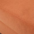 thumbnail image 4 of Noble House Preston Orange Fabric Club Chair, 4 of 20
