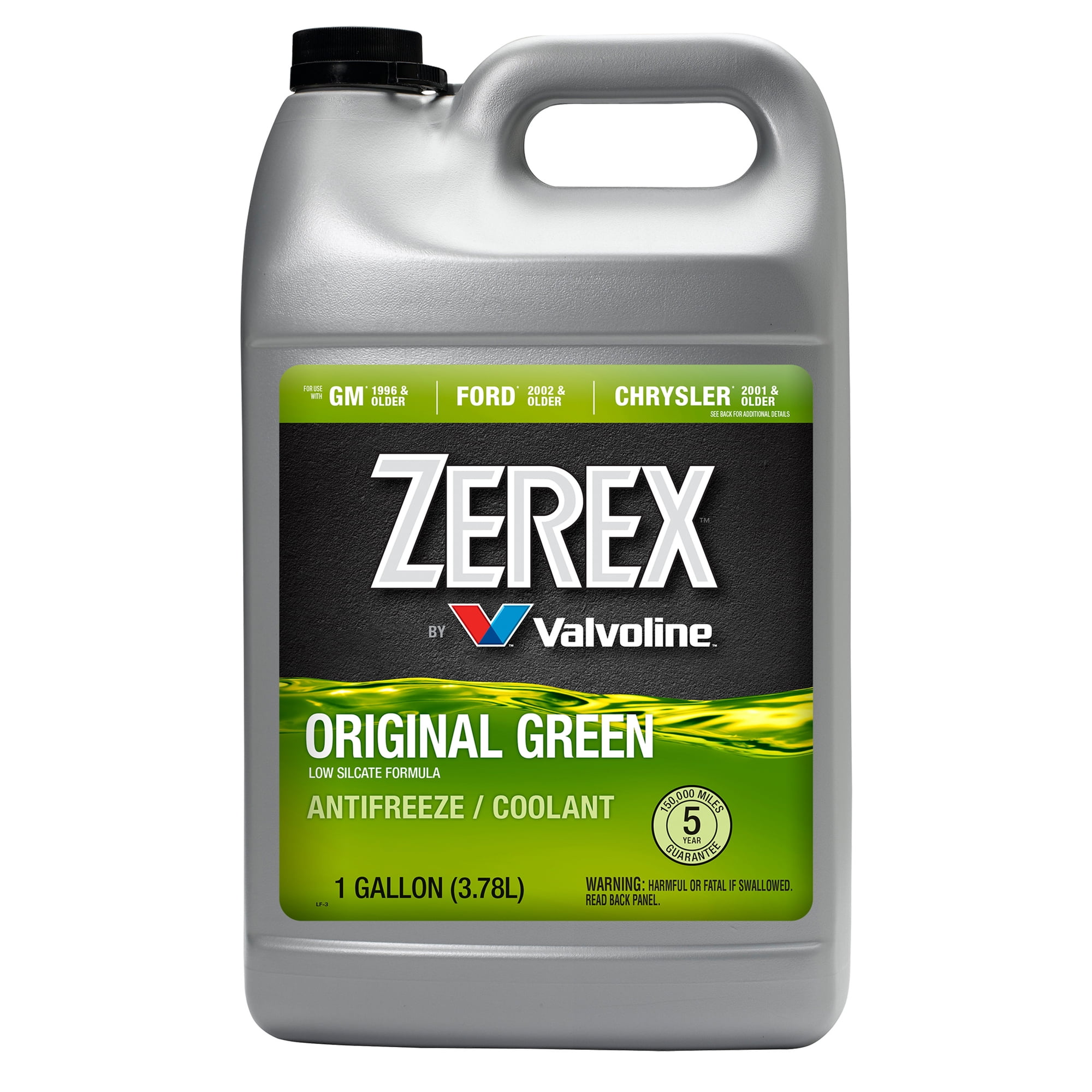 Zerex Original Green Antifreeze & Coolant Unsurpassed Freeze Protection, 1 Gal