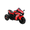 Red-3 Wheels, variant on Zogymoz 12V Ride on Motorcycle for Kids, Ride on Toys for Gifts, Electric Motorbike with LED Tire and Bluetooth Music